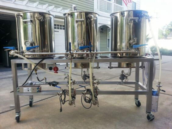 15 gallons home brewing