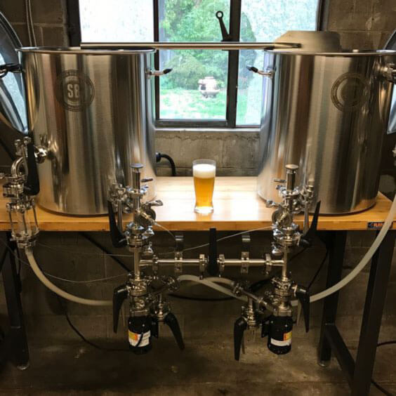 electric home brewery