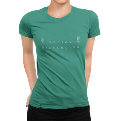 social distancing tshirt